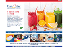 Tablet Screenshot of eurocolorit.com